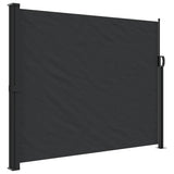 Vidaxx ausziehbarer Windschutz 160x500 cm schwarz
