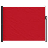 Pare-brise Vidaxl extensible 160x500 cm rouge