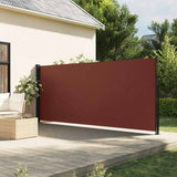Vidaxx ausziehbarer Windschutz 160x500 cm braun