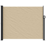 Vidaxx ausziehbarer Windschutz 160x500 cm beige