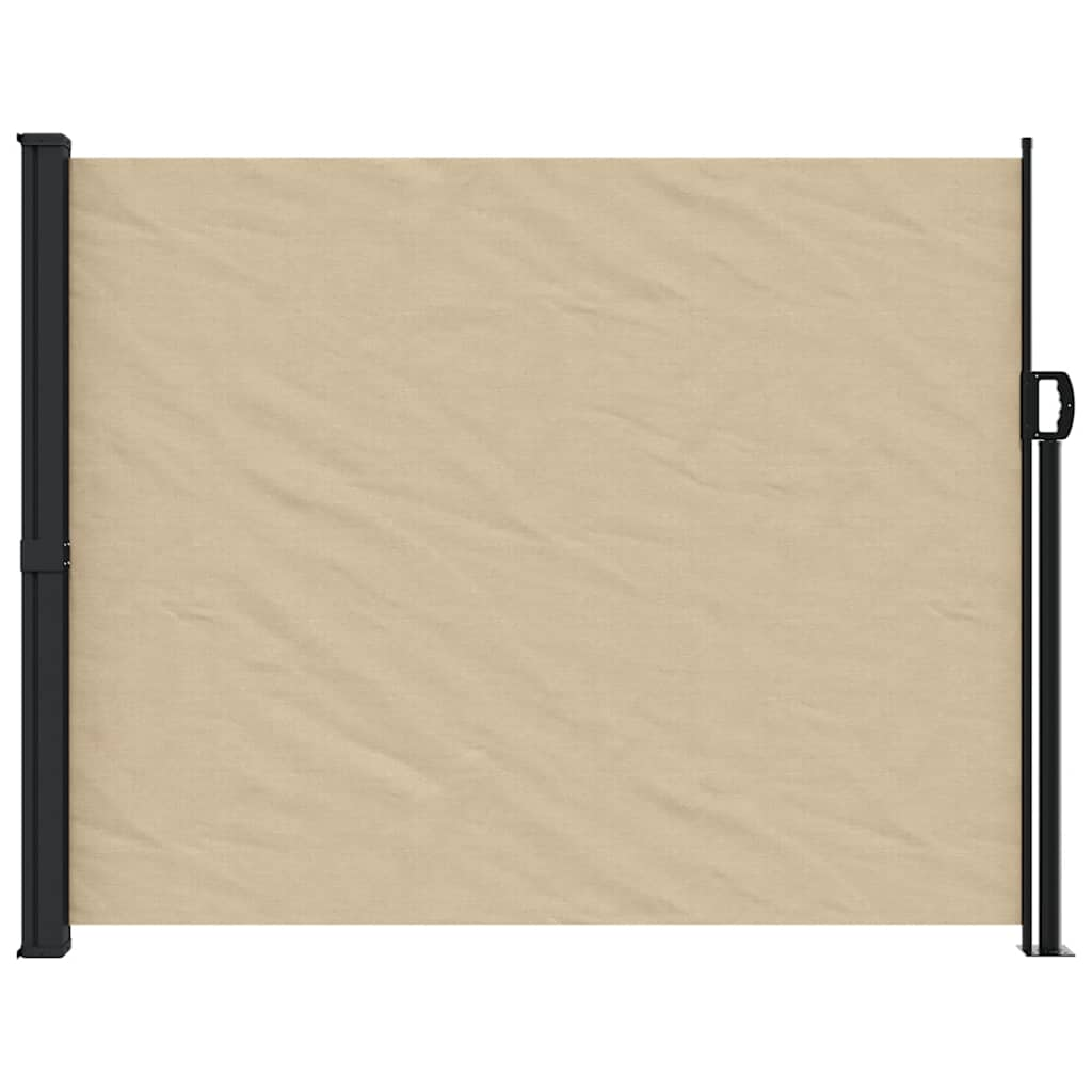 Parabrisas Vidaxl extensible 160x500 cm beige