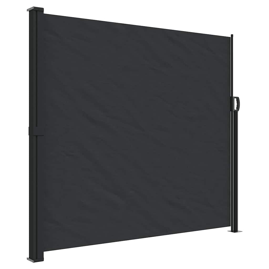 Parabrisas Vidaxl extensible 180x500 cm negro