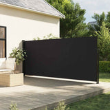 Parabrisas Vidaxl extensible 180x500 cm negro