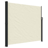 Vidaxl Windshield utdragbar 180x500 cm Cream -Colored