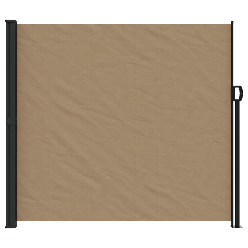 Parabrisas Vidaxl extensible 180x500 cm Taupe