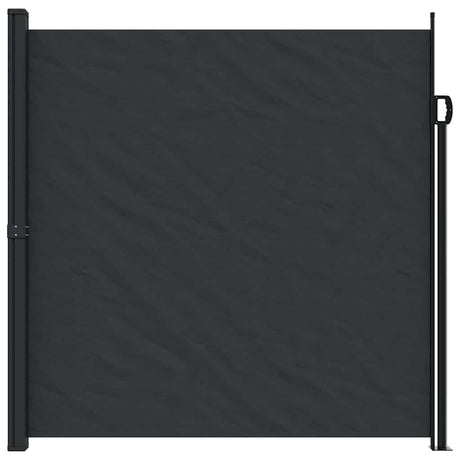 Vidaxx ausziehbarer Windschutz 200x500 cm schwarz