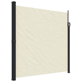 Vidaxx ausziehbarer Windschutz 200x500 cm cremefarben