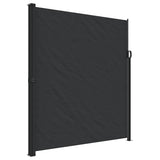Vidaxx ausziehbarer Windschutz 220x500 cm schwarz