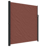VidaXL Ausziehbarer Windschutz 220x500 cm braun