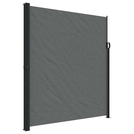 Vidaxx ausziehbarer Windschutz 220x500 cm Anthrazit