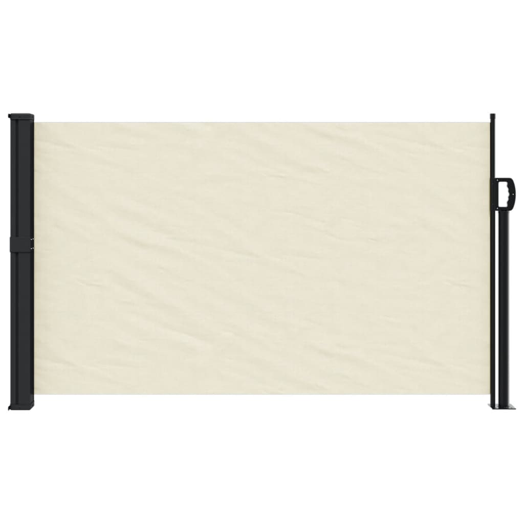 Vidaxl parabrezza estendibile da 120x600 cm crema