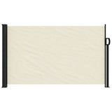 Vidaxx ausziehbarer Windschutz 120x600 cm creme