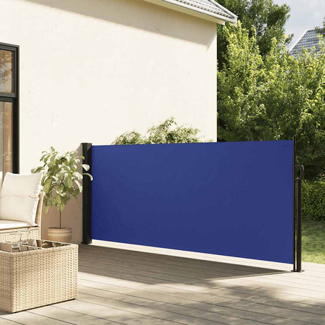 Vidaxx ausziehbarer Windschutz 120x600 cm blau