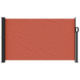 Vidaxx ausziehbarer Windschutz 120x600 cm Terrakotta