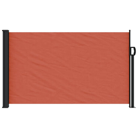 Vidaxx ausziehbarer Windschutz 120x600 cm Terrakotta
