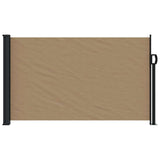Vidaxx ausziehbarer Windschutz 120x600 cm Taupe