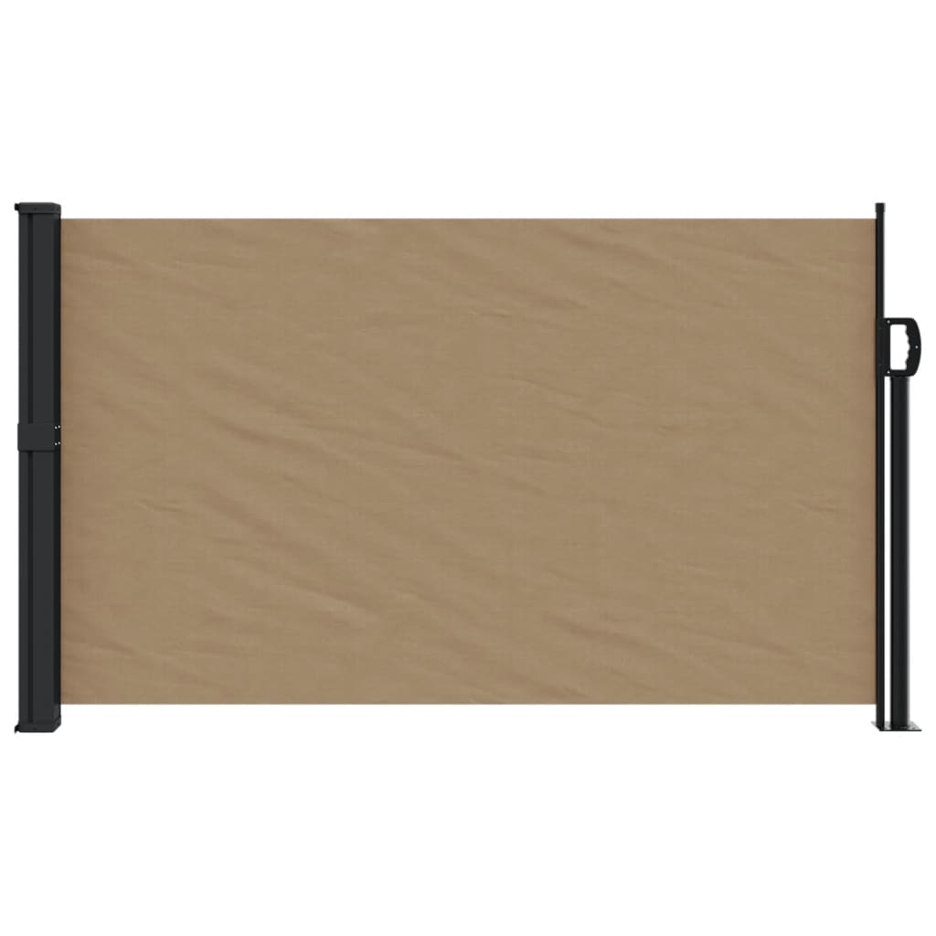 VIDAXL Parature estendibile 120x600 cm Taupe