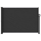 Vidaxx ausziehbarer Windschutz 140x600 cm schwarz