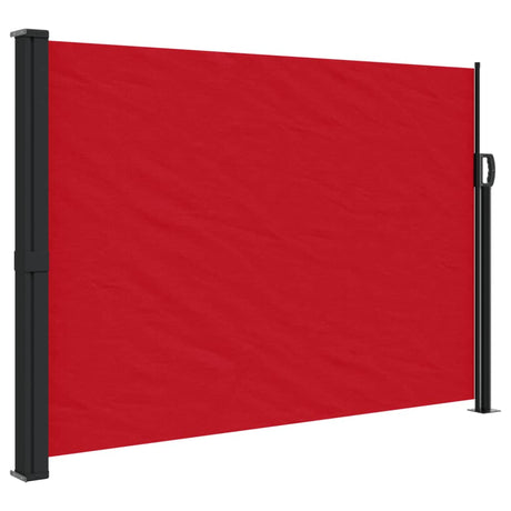 Vidaxx ausziehbarer Windschutz 140x600 cm rot