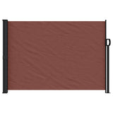 Vidaxx ausziehbarer Windschutz 140x600 cm braun