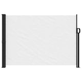 Vidaxx ausziehbarer Windschutz 140x600 cm weiß