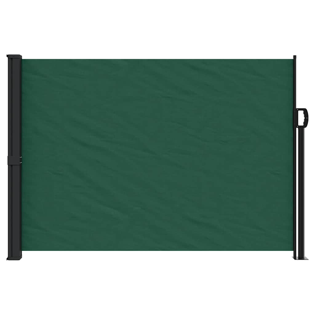 VidaXL Garden screen Extendable 140x600 cm dark green