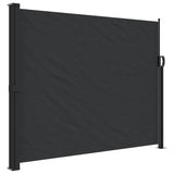 Pare-brise vidaxl extensible 160x600 cm noir