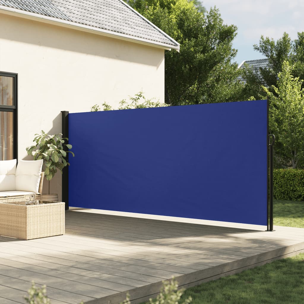 VIDAXL Parature estendibile 160x600 cm blu