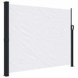 Vidaxx ausziehbarer Windschutz 160x600 cm weiß