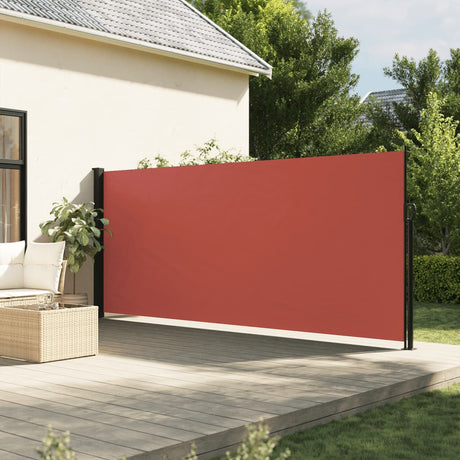 Vidaxx ausziehbarer Windschutz 160x600 cm Terrakotta