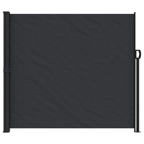Vidaxx ausziehbarer Windschutz 180x600 cm schwarz