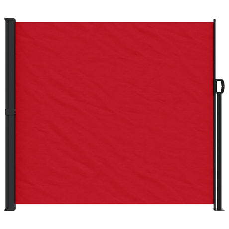 Vidaxx ausziehbarer Windschutz 180x600 cm rot