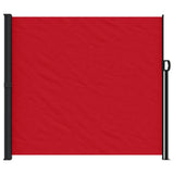 Vidaxx ausziehbarer Windschutz 180x600 cm rot