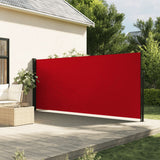 Vidaxx ausziehbarer Windschutz 180x600 cm rot