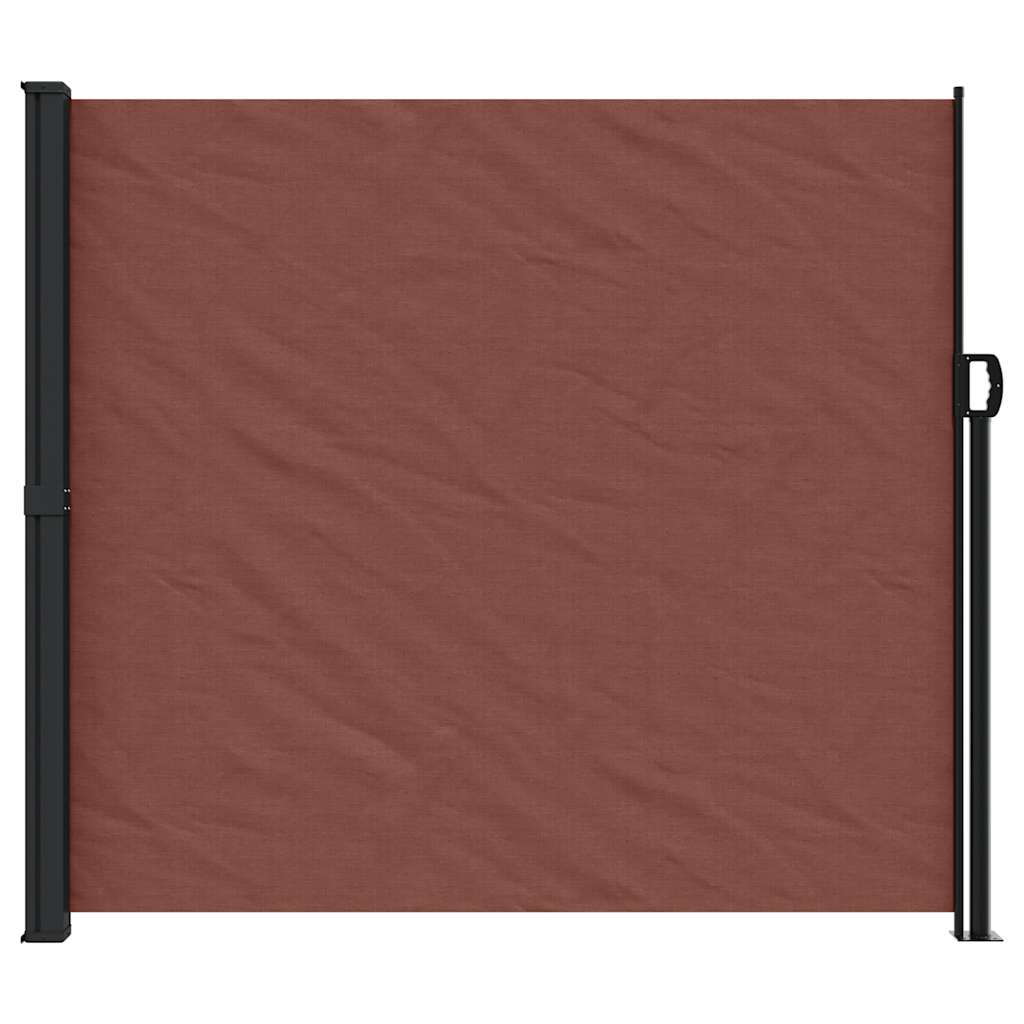 VidaXL Windshield Extendable 180x600 cm brown