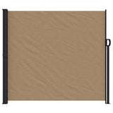 Vidaxx ausziehbarer Windschutz 180x600 cm Taupe