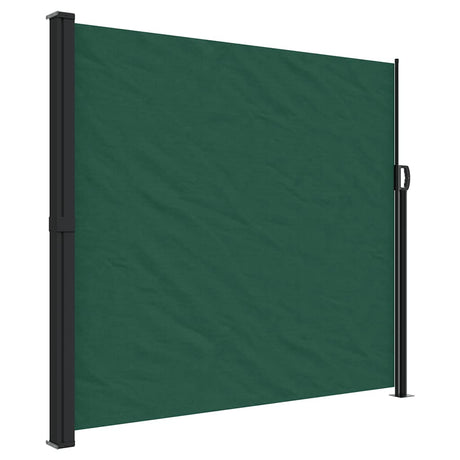 Vidaxl tuinscherm uittrekbaar 180x600 cm donkergroen