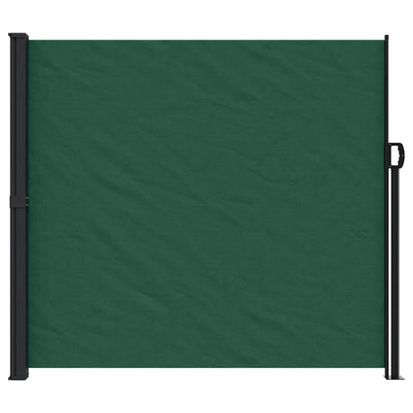 Vidaxl tuinscherm uittrekbaar 180x600 cm donkergroen