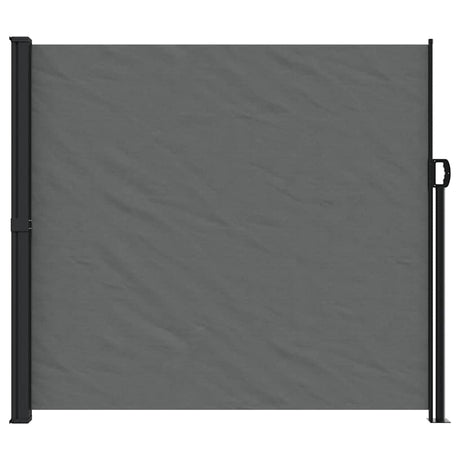 Vidaxx ausziehbarer Windschutz 180x600 cm Anthrazit