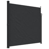 Vidaxx ausziehbarer Windschutz 200x600 cm schwarz