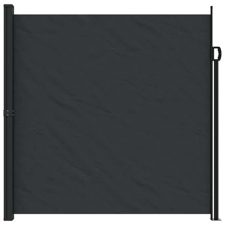 Vidaxx ausziehbarer Windschutz 200x600 cm schwarz