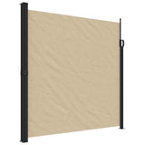 Vidaxx ausziehbarer Windschutz 200x600 cm beige