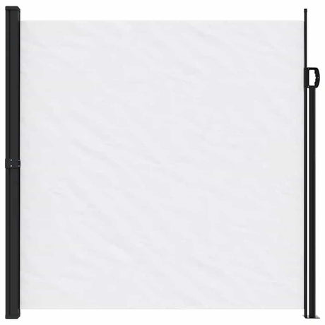 Vidaxx ausziehbarer Windschutz 200x600 cm weiß