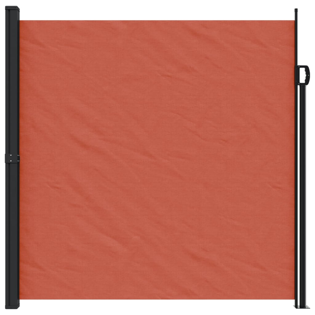 Vidaxx ausziehbarer Windschutz 200x600 cm Terrakotta