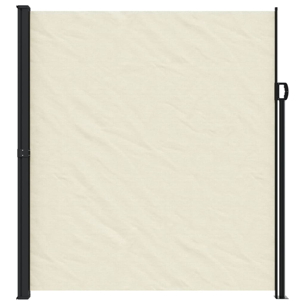 Vidaxl Windshield utdragbar 220x600 cm Cream -Colored