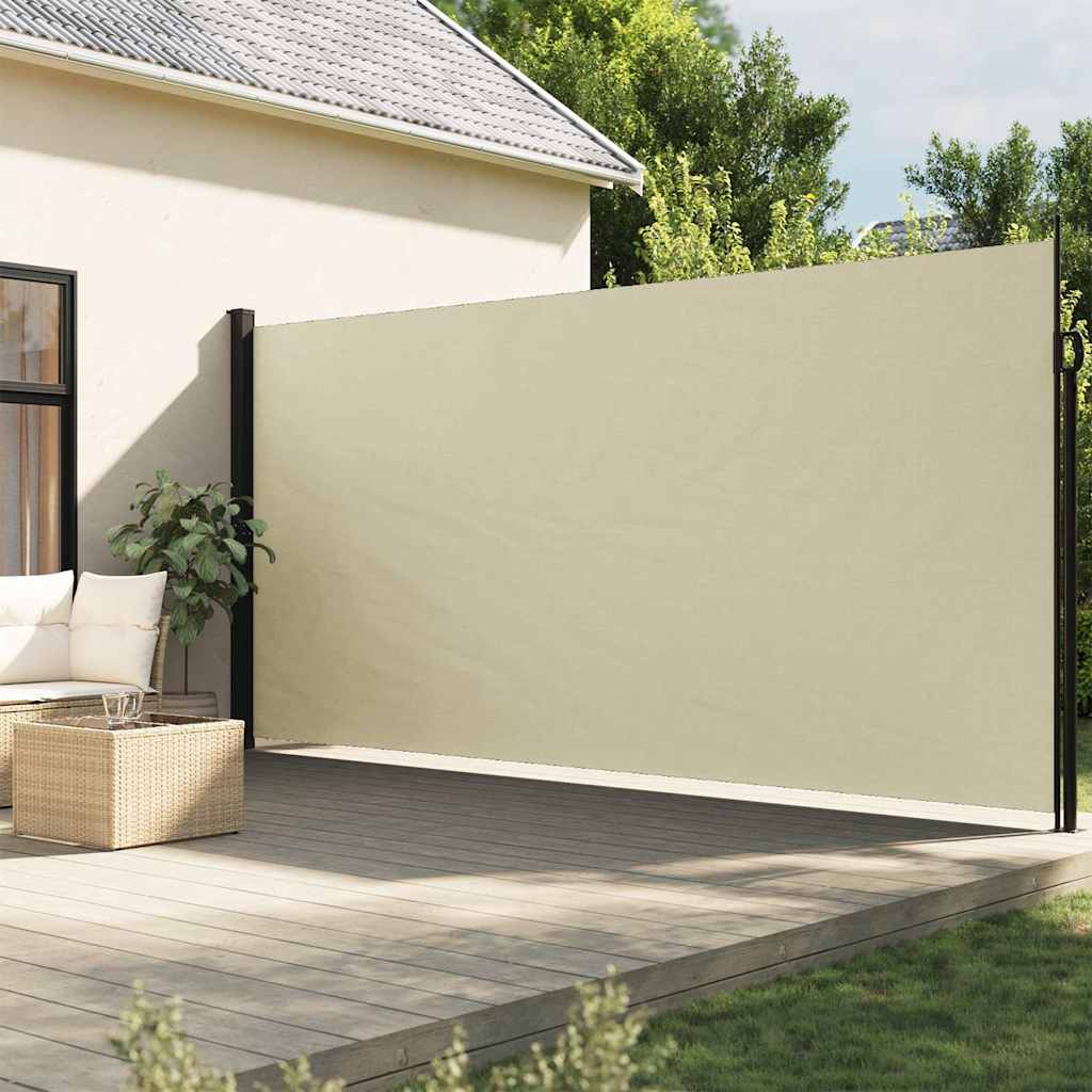 VIDAXL Parature estendibile 220x600 cm Crema