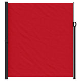 Vidaxx ausziehbarer Windschutz 220x600 cm rot