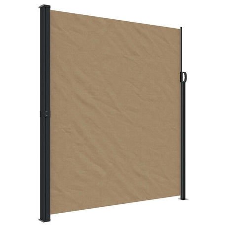 Vidaxx ausziehbarer Windschutz 220x600 cm Taupe