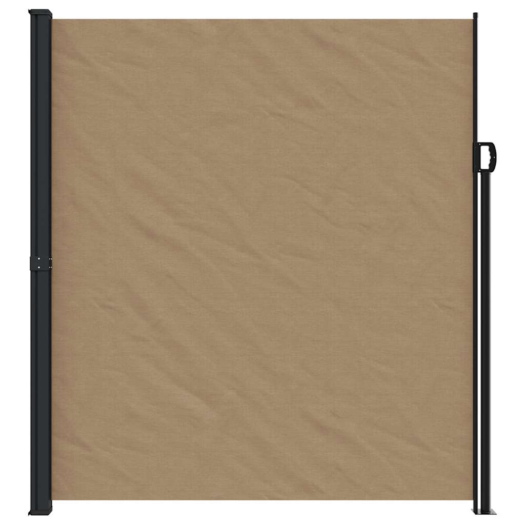 Vidaxl forrude udvides 220x600 cm taupe