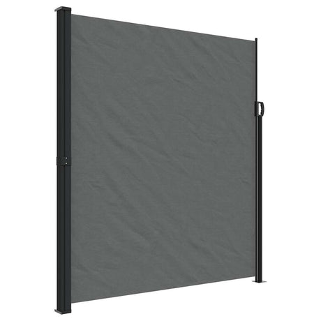 Vidaxx ausziehbarer Windschutz 220x600 cm Anthrazit